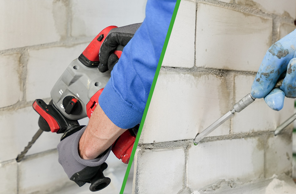 Bauwerksabdichtung gegen feuchte Wände und nasse Keller – professionelle Abdichtung von innen und außen.