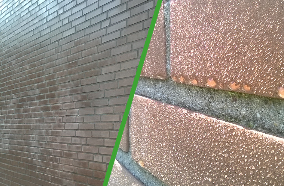 Fassadenimprägnierung zum dauerhaften Schutz von Klinker, Beton und mineralischen Oberflächen vor Feuchtigkeit.